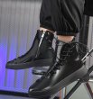 画像6: Men's high cut british leather high-top lace-up boots sneakers 　ユニセックス男女兼用レザーハイカットレースアップブリティッシュブーツマーティンブーツ スニーカー (6)