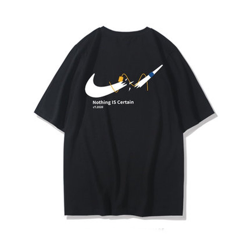 画像2: 23 Broken swoosh Tshirts ブロークン スウォッシュ Tシャツ  男女兼用 ユニセックス (2)