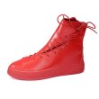 画像2: Men's high cut british leather high-top lace-up boots sneakers 　ユニセックス男女兼用レザーハイカットレースアップブリティッシュブーツマーティンブーツ スニーカー (2)