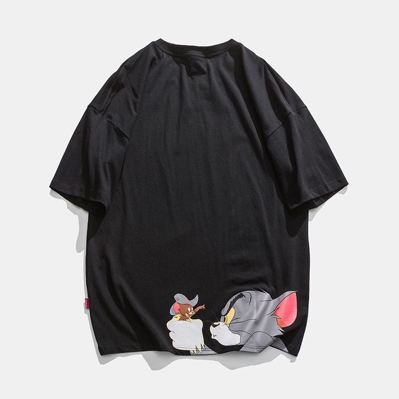 画像4: 23 Unisex Tom and Jerry Tshirts トムとジェリー トム＆ジェリート 半袖 Tシャツ (4)