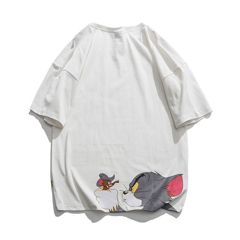 画像3: 23 Unisex Tom and Jerry Tshirts トムとジェリー トム＆ジェリート 半袖 Tシャツ (3)
