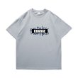 画像3: Unisex Black Box CHARGE logo round neck T-shirt　 ユニセックス男女兼用ブラックボックスCHARGEロゴ半袖 Tシャツ (3)
