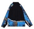 画像2: Oil Graphic Paint Denim G Jean Jacket jumper ユニセックス 男女兼用オイルグラフィックペイントデニムGジャン ジャケットブルゾン スタジャン (2)