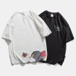 画像1: 23 Unisex Tom and Jerry Tshirts トムとジェリー トム＆ジェリート 半袖 Tシャツ (1)