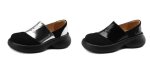 画像2: Muffin thick-soled slip-on shoes shoes pumps　レザーマフィンプラットフォーム厚底ローファーパンプス　スリッポン (2)