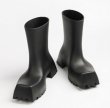 画像6: Paris head rain shoes short boots  厚底ラバーレインシューズショートブーツ (6)