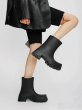 画像13: Paris head rain shoes short boots  厚底ラバーレインシューズショートブーツ (13)