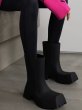 画像2: Paris head rain shoes short boots  厚底ラバーレインシューズショートブーツ (2)