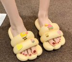 画像4: spongebob badge  flip flops soft bottom sandals slippers スポンジボブ バッジ付き フリップフロップサンダル シャワーサンダル ビーチサンダル  (4)