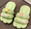 画像3: spongebob badge  flip flops soft bottom sandals slippers スポンジボブ バッジ付き フリップフロップサンダル シャワーサンダル ビーチサンダル  (3)