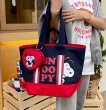 画像7: Snoopy cartoon cute canvas large-capacity messenger tote Shoulder handbag　スヌーピーラージサイズキャンバスショルダートートバッグ ショッピングエコバッグ (7)