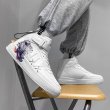 画像6: NASA x Astronaut Lace-up Sneakers  ユニセックス男女兼用NASAナサ×宇宙飛行士ハイトップハイカットレザースニーカー レースアップ スニーカー (6)