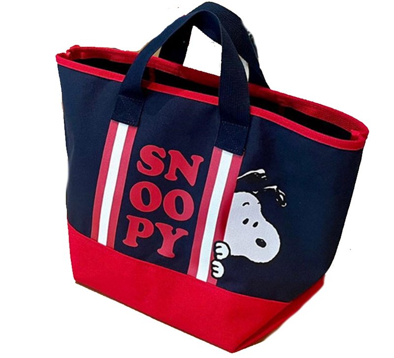 画像2: Snoopy cartoon cute canvas large-capacity messenger tote Shoulder handbag スヌーピーラージサイズキャンバスショルダートートバッグ ショッピングエコバッグ (2)