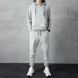 画像2: Men& Women NY Setup Hoodie and Pants Set  NYニューヨークヤンキースセットアップユニセックス男女兼用スウェットフーディ＆パンツセット (2)