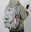 画像3: NASA×Astronaut joint  backpack shoulder  bag  ユニセックス男女兼用ナサnasa×宇宙飛行士バックパック ショルダーリュック トートショルダー バッグ　 (3)