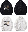 画像5: NASA x Tom and Jerry Broken swoosh Denim G Jean  G jacket jumper ユニセックス 男女兼用NASAナサ×トムとジェリーブロークンスウォッシュGジャンジャケット ブルゾン スタジャン (5)