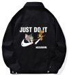 画像2: NASA x Tom and Jerry Broken swoosh Denim G Jean  G jacket jumper ユニセックス 男女兼用NASAナサ×トムとジェリーブロークンスウォッシュGジャンジャケット ブルゾン スタジャン (2)