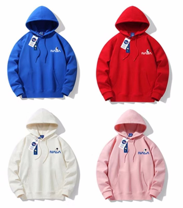 画像9:  Unisex  NASAlogo x Astronaut Hoodie Sweat ユニセックス 男女兼用 NASAロゴ ×宇宙飛行士ジョイント スウェット パーカートレーナー  (9)