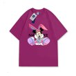 画像4: Mickey Mouse & Bugs Bunny Print T-shirt　ミッキーマウス＆バックスバニープリント半袖袖Tシャツ  (4)