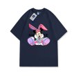 画像2: Mickey Mouse & Bugs Bunny Print T-shirt　ミッキーマウス＆バックスバニープリント半袖袖Tシャツ  (2)