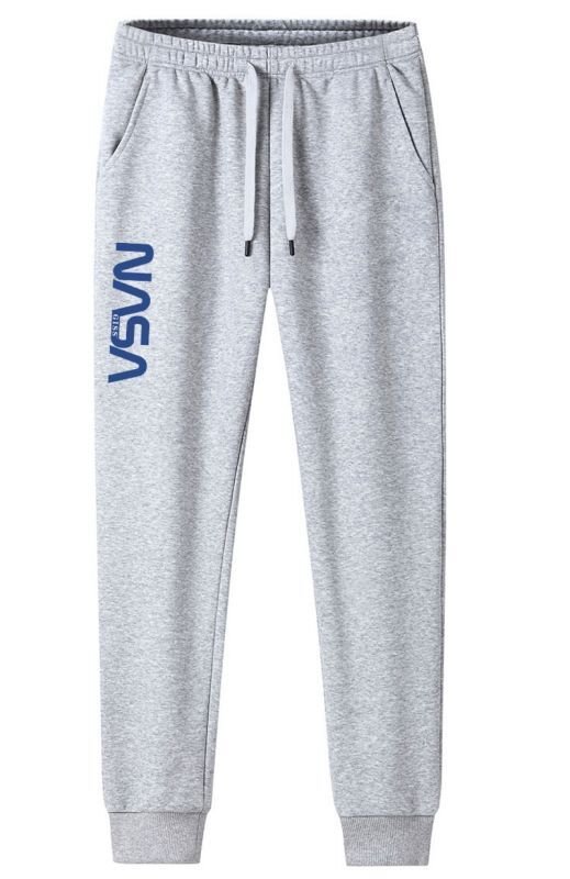 画像2: NASA LOGO SWEAT LEG PANTS　 NASAナサロゴ スウェット パンツ  男女兼用 ユニセックス ジョガーパンツ　 (2)
