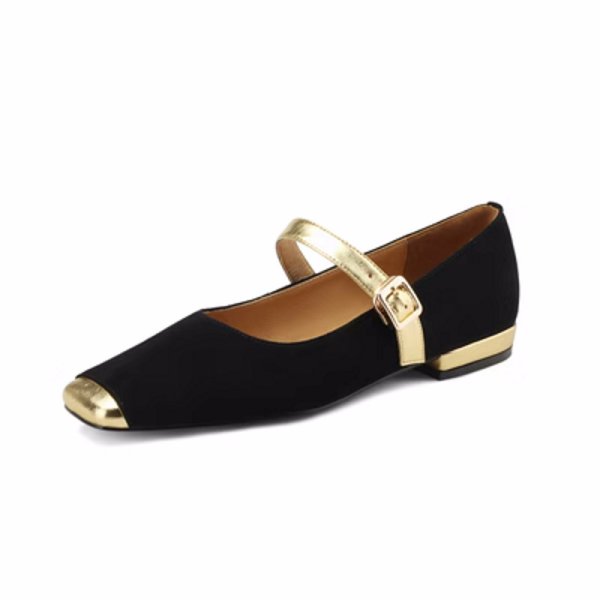 画像1: women's small fragrance style Mary Janeshoes Pumps　メリージェーンストラップパンプス　 (1)