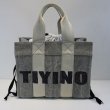 画像4: Canvas Contrast Color Tote Bag Messenger bag 　ユニセックス  キャンバスコントラストカラートートバック (4)