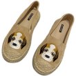画像9: women's Dog embroidery espadrille slip-on flat shoes  Pumps　ドッグ犬刺繍フラットエスパドリーユパンプス　 (9)