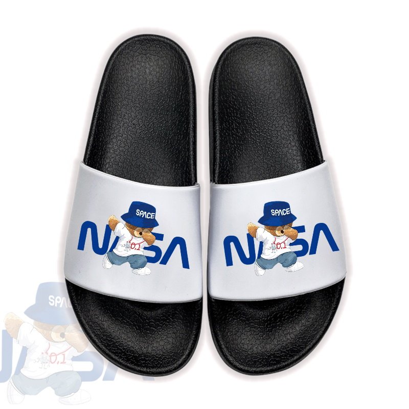 画像5: NASA×Running Bear slippers flip flops  soft bottom sandals slippers  男女兼用NASAナサ×ランニングベアフリップフロップサンダルシャワーサンダル ビーチサンダル　ユニセックス男女兼用 (5)
