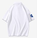 画像4: SALE セール Unisex NASA x One Point Bear polo shirt Half sleeveT-shirt　 ユニセックス男女兼用ナサ×ワンポイントベア ポロシャツ (4)