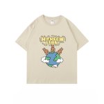 画像15: Unisex earth bear print round neck Half sleeveT-shirt　 ユニセックス男女兼用アースベアプリント半袖 Tシャツ (15)