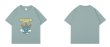 画像17: Unisex earth bear print round neck Half sleeveT-shirt　 ユニセックス男女兼用アースベアプリント半袖 Tシャツ (17)