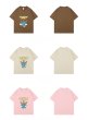 画像18: Unisex earth bear print round neck Half sleeveT-shirt　 ユニセックス男女兼用アースベアプリント半袖 Tシャツ (18)