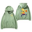 画像6:  Unisex basketball bart simpson Hoodie Sweat ユニセックス 男女兼用バスケットバートシンプソンスウェット パーカートレーナー  (6)