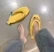 画像6: Banana type flat thong sandals flip flops slippers  バナナ型フラットソフトソールトングサンダル  (6)