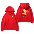 画像9:  Unisex basketball bart simpson Hoodie Sweat ユニセックス 男女兼用バスケットバートシンプソンスウェット パーカートレーナー  (9)