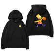 画像8:  Unisex basketball bart simpson Hoodie Sweat ユニセックス 男女兼用バスケットバートシンプソンスウェット パーカートレーナー  (8)