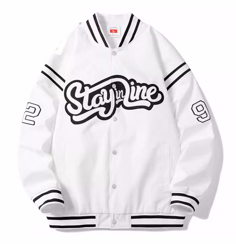 画像3: NASA joint  homer simpson baseball uniform jumperBASEBALL JACKET baseball uniform jacket blouson ユニセックス 男女兼用ナサNASA×ホーマーシンプソンスタジアムジャンパー スタジャン MA-1 ボンバー ジャケット ブルゾン (3)