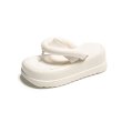 画像3: babes high-end platform thong leather sandals flip flops slippers  厚底プラットホームトングレザーサンダル フリップフロップビーチサンダル スリッパ (3)