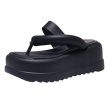 画像2: babes high-end platform thong leather sandals flip flops slippers  厚底プラットホームトングレザーサンダル フリップフロップビーチサンダル スリッパ (2)