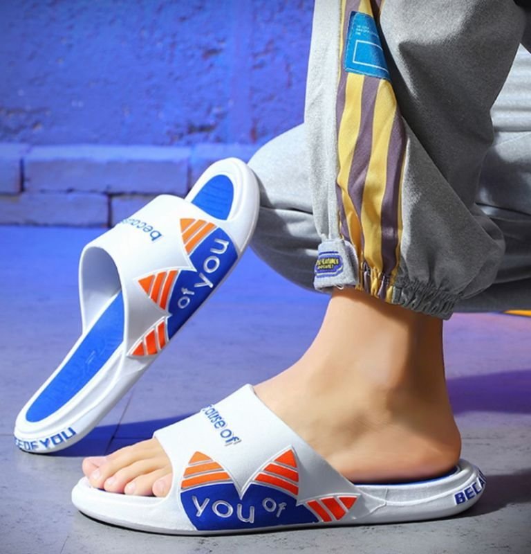 画像8: Super hot  slippers flip flops  soft bottom sandals slippers  男女兼用アディフリップフロップサンダルシャワーサンダル ビーチサンダル　ユニセックス男女兼用 (8)