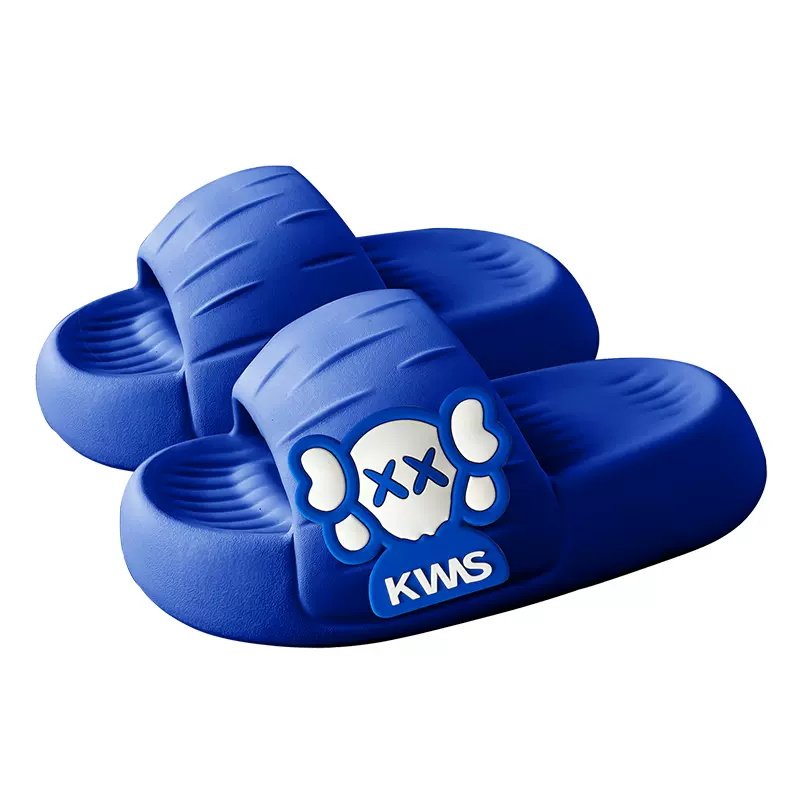 画像2: Kaws soft thick bottom sandals and slippers flip flops    男女兼用カウズkawsフリップフロップサンダルシャワーサンダル ビーチサンダル　ユニセックス男女兼用 (2)