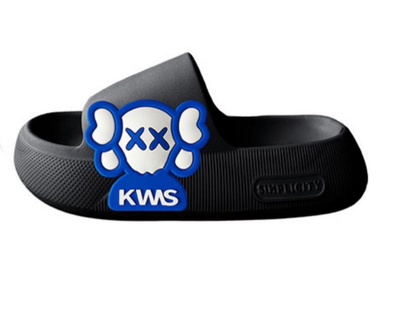 画像3: Kaws soft thick bottom sandals and slippers flip flops    男女兼用カウズkawsフリップフロップサンダルシャワーサンダル ビーチサンダル　ユニセックス男女兼用 (3)