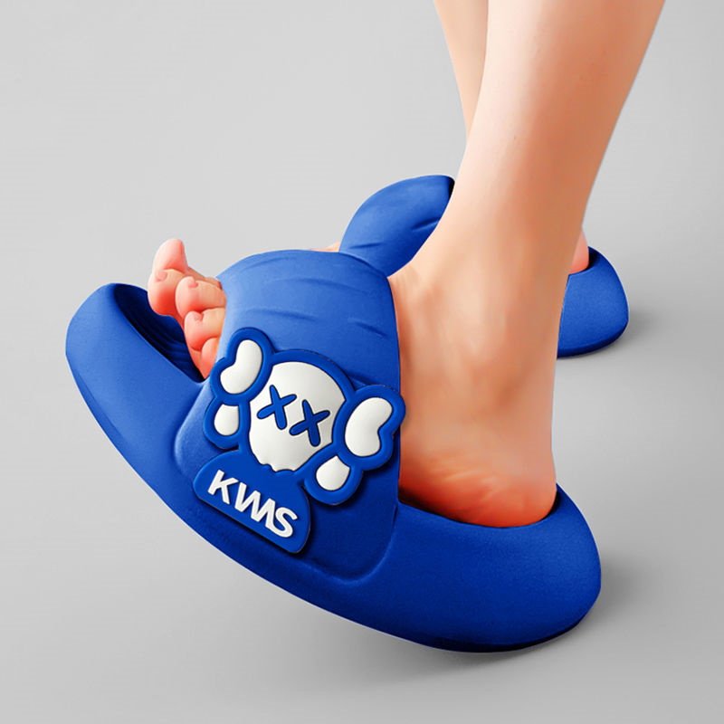 画像6: Kaws soft thick bottom sandals and slippers flip flops    男女兼用カウズkawsフリップフロップサンダルシャワーサンダル ビーチサンダル　ユニセックス男女兼用 (6)