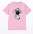 画像3: Unisex bulldog print T-shirt print round neck Half sleeveT-shirt　 ユニセックス男女兼用ブルドッグプリント半袖 Tシャツ (3)