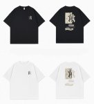 画像5: Unisex NY Space Comic  print T-shirt print round neck Half sleeveT-shirt　 ユニセックス男女兼用NYニューヨークスペースコミックプリント半袖 Tシャツ (5)