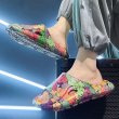 画像3: kaws graphic slippers flip flops  soft bottom sandals slippers  男女兼用カウズグラフィックフリップフロップサンダルシャワーサンダル ビーチサンダル　ユニセックス男女兼用 (3)