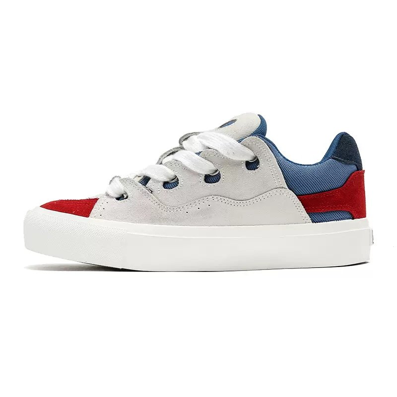 画像2: Men's casual skateboard LACE-UP SNEAKERS shoes  ユニセックス男女兼用スケートボードレースアップ スニーカー カジュアル シューズ (2)