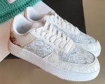 画像2: Men's graffiti embroidered skate shoes LACE-UP SNEAKERS shoes 　ユニセックス男女兼用グラフィティ エンブロイダリーレースアップ スニーカー カジュアル シューズ (2)