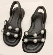 画像2: pearl soft bottom sandal slippers  パール付きソフトボトムサンダル  スリッパ (2)